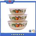 Best Selling Products 3 PCS Enamel Cold Storage Bowl